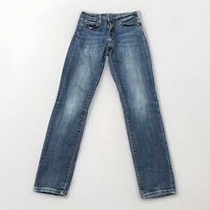 Gap Premium Skinny Jeans Women's 4/27R Blue 5-Pocket Cotton Blend‎